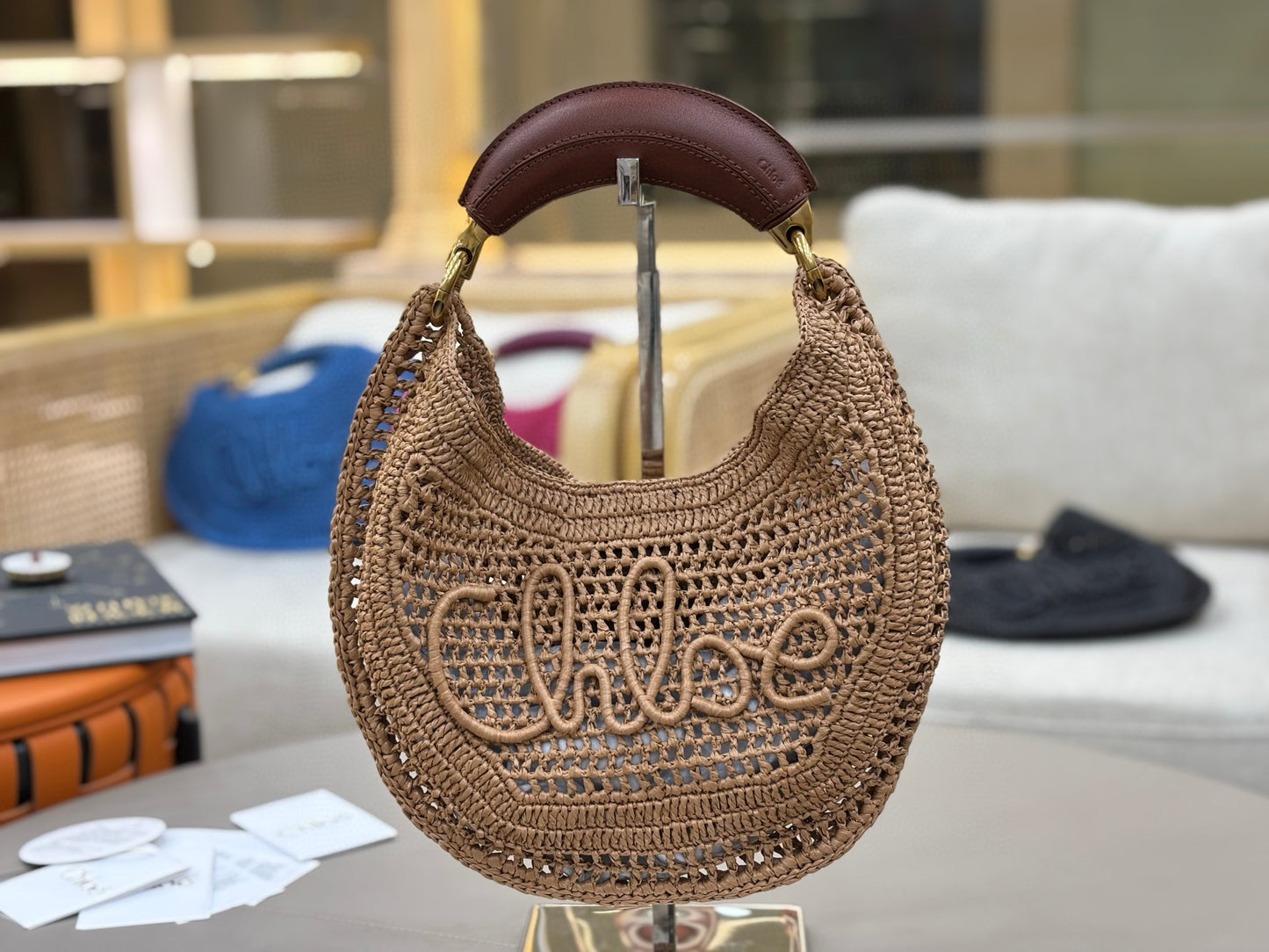 Chloe Summer Banana Hobo Bag