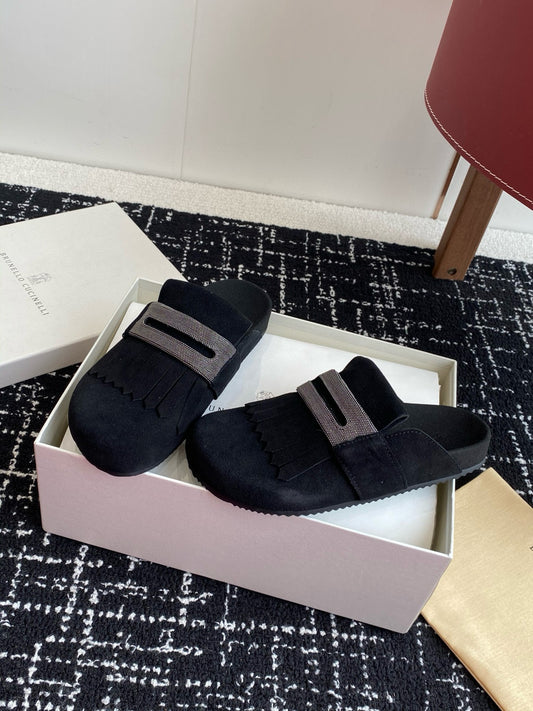 Brunello Cucinelli Sabot Loafers