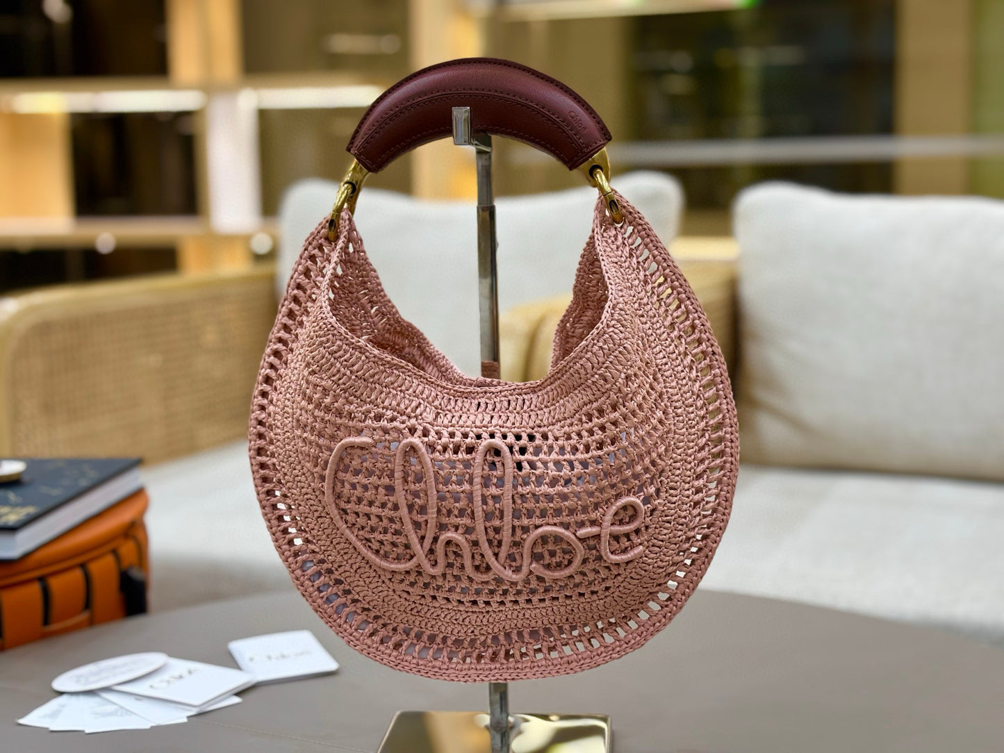 Chloe Summer Banana Hobo Bag