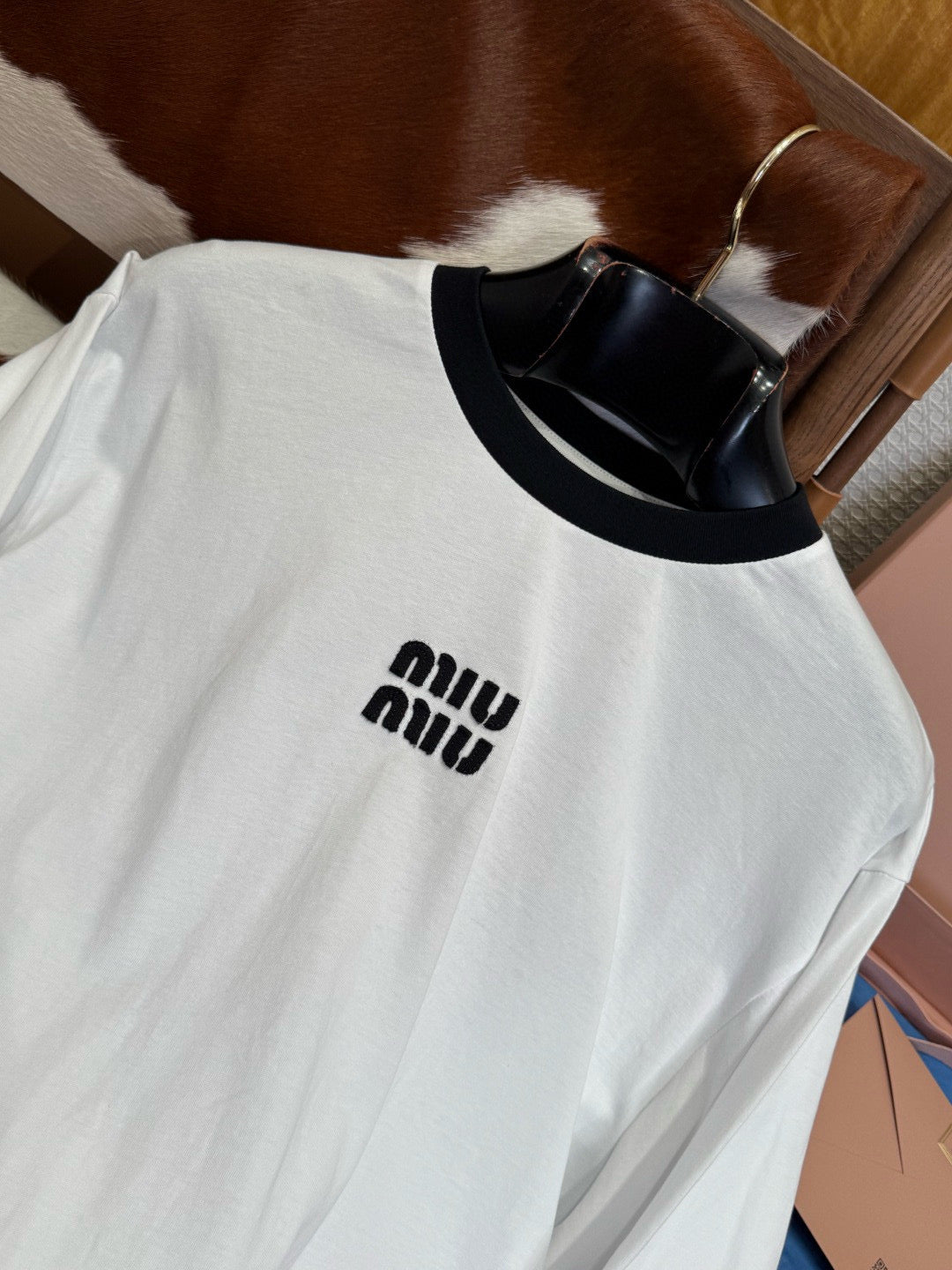 Miu Miu Long Sleeve T-shirt