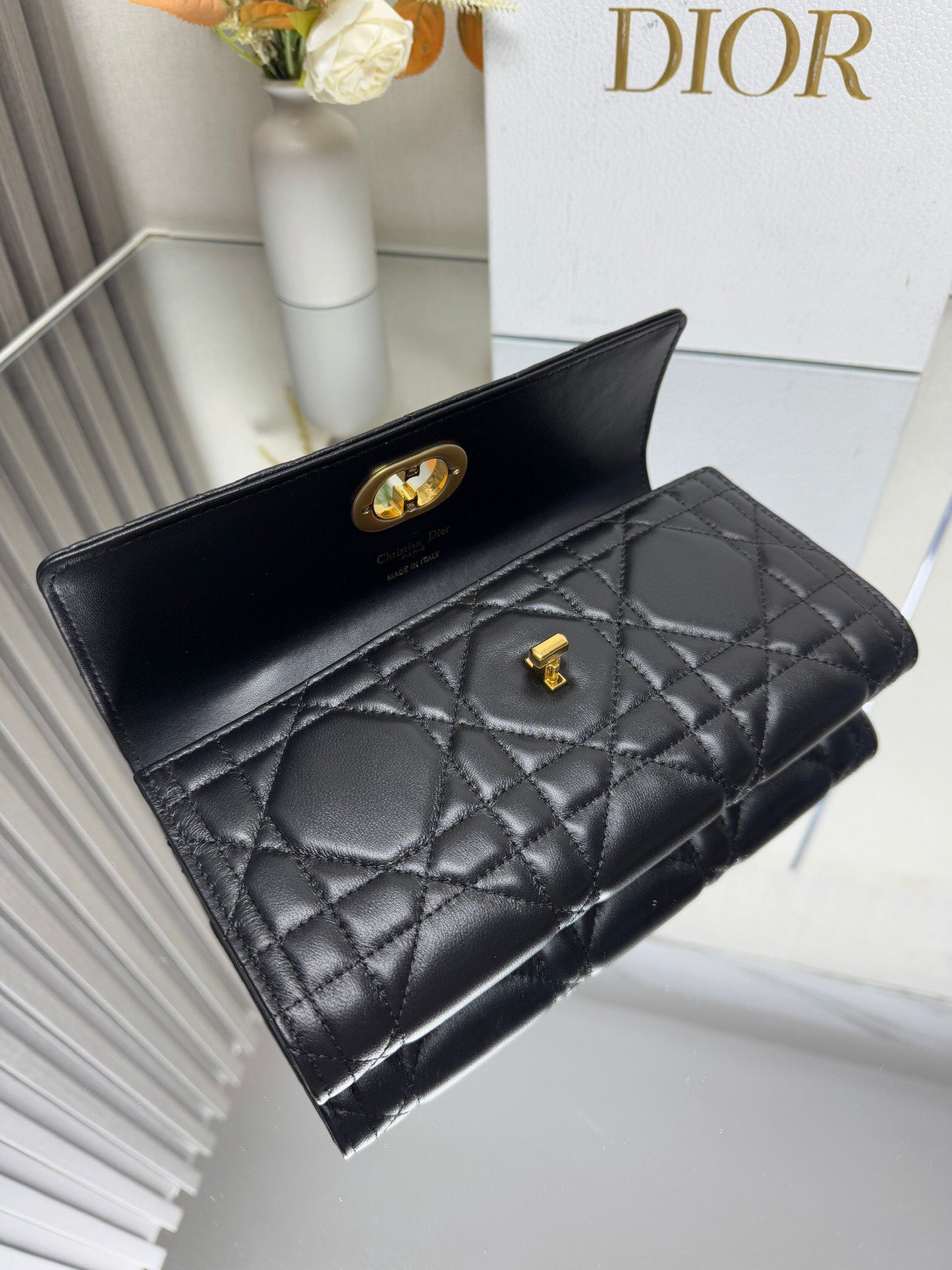 Dior Top Handle Wallet