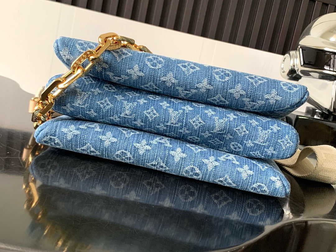 LV Denim Coussin M24564