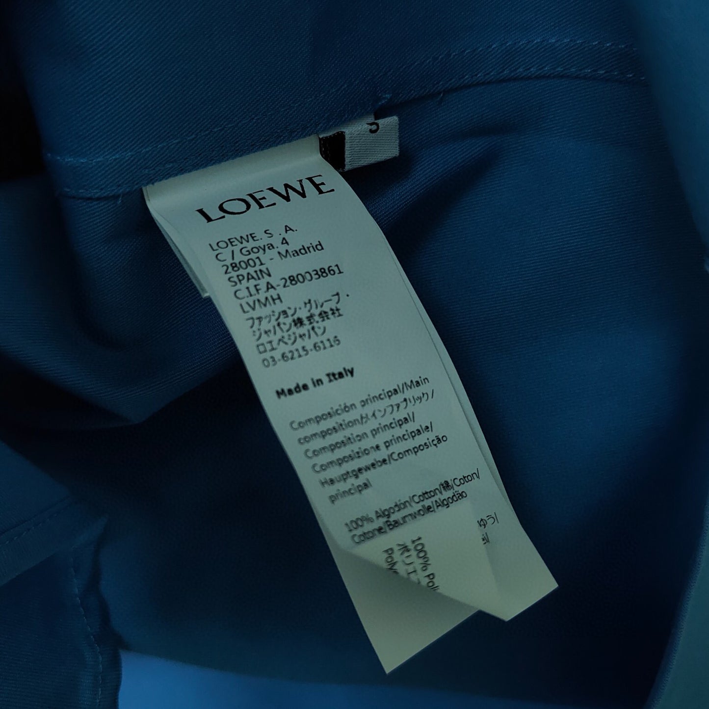 Loewe Long Sleeve Shirt