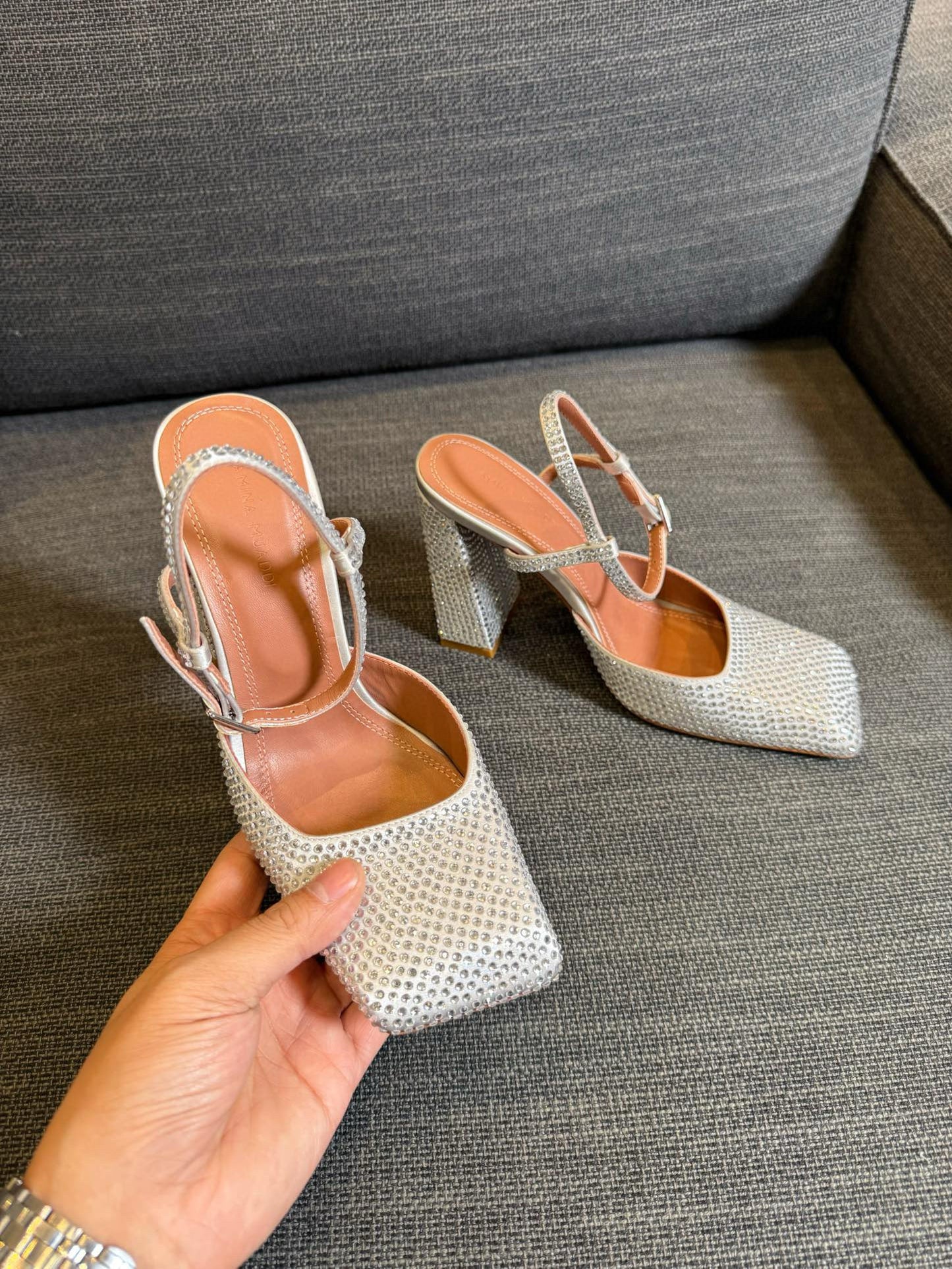 Amina Muaddi Heels