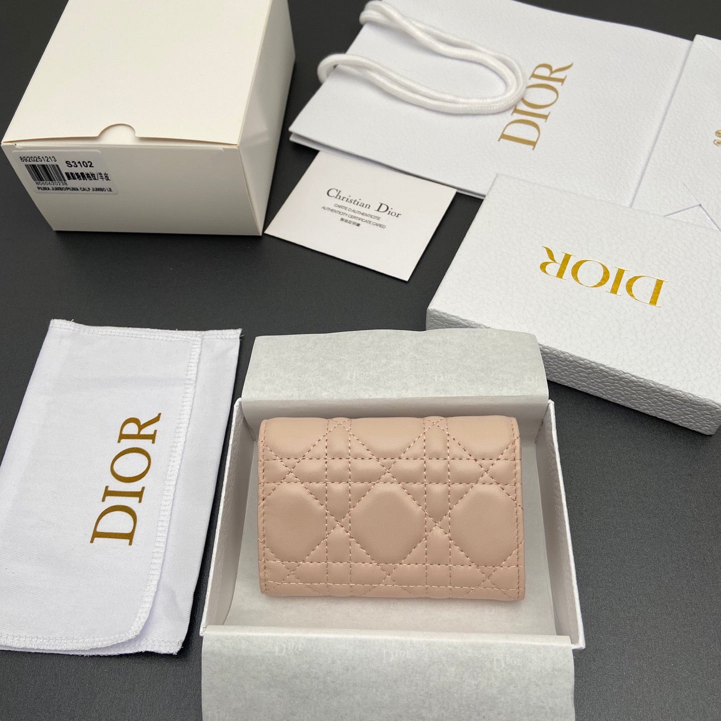 Dior Jolie Glycine Wallet
