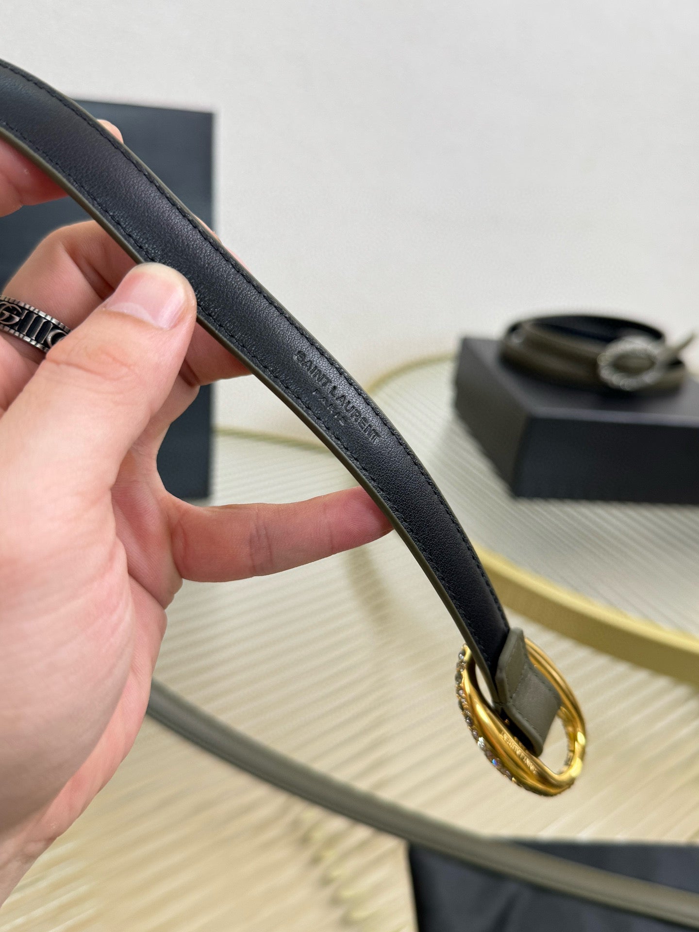 Saint Laurent Belt