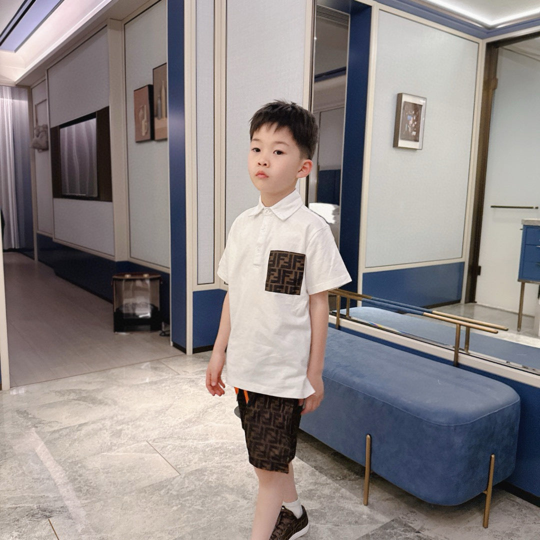 Fendi Polo/Short Pant Set