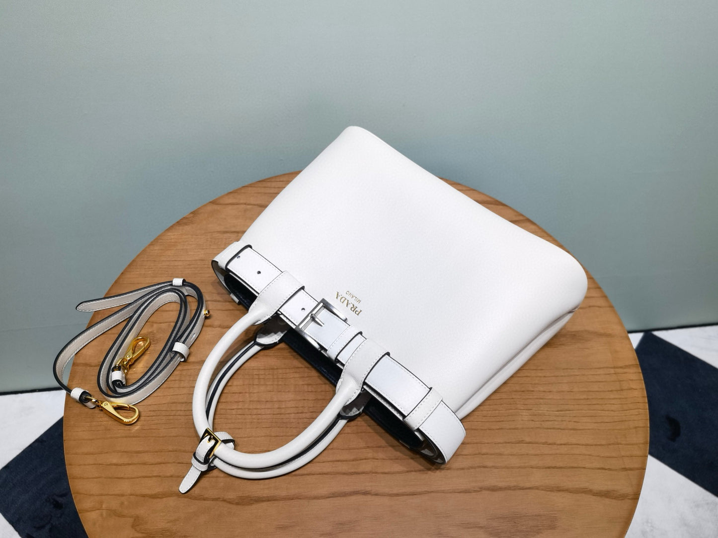 Prada Buckle Handbag