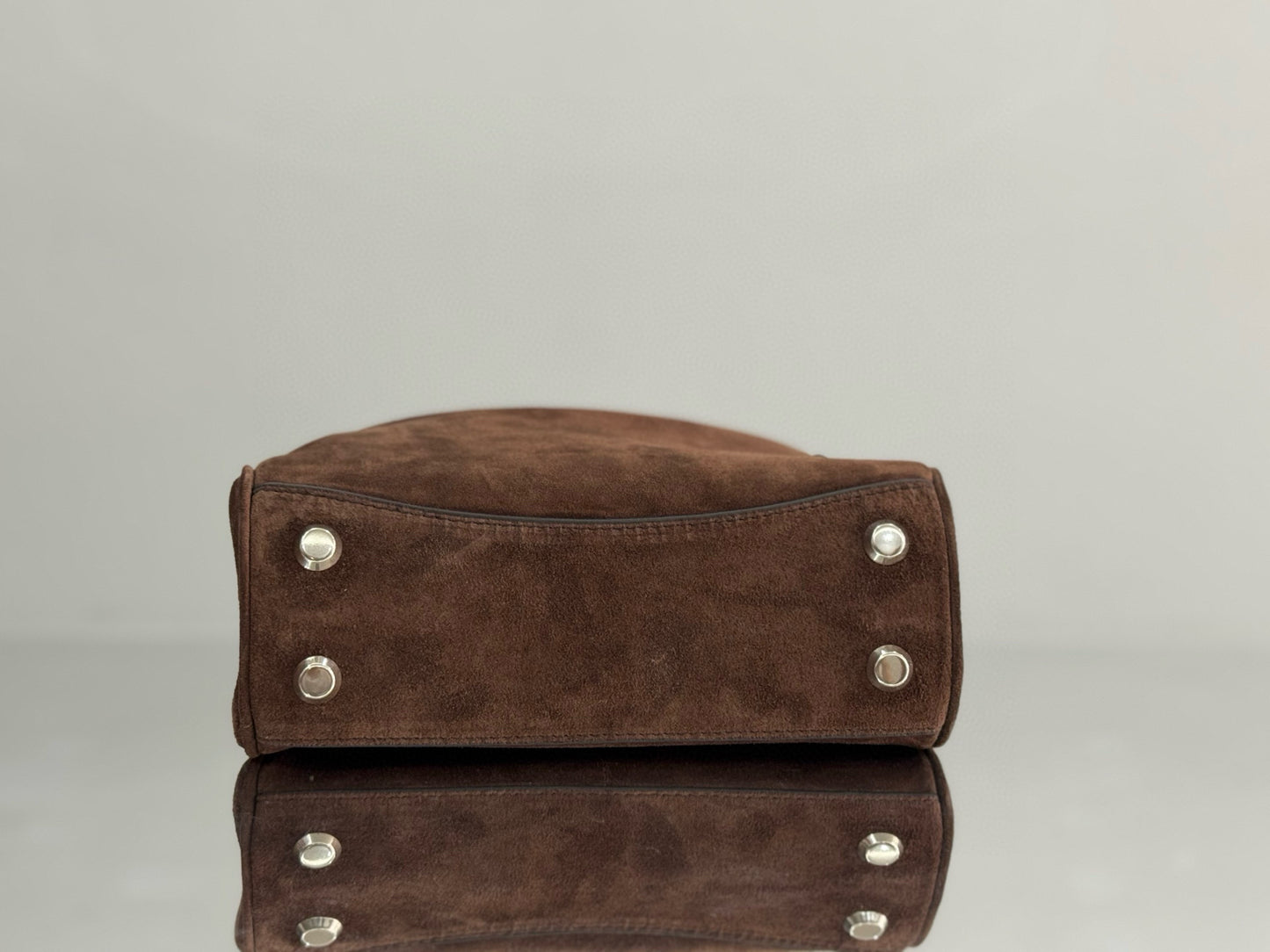 BLCG Rodeo Medium Suede Handbag 22x10x8cm