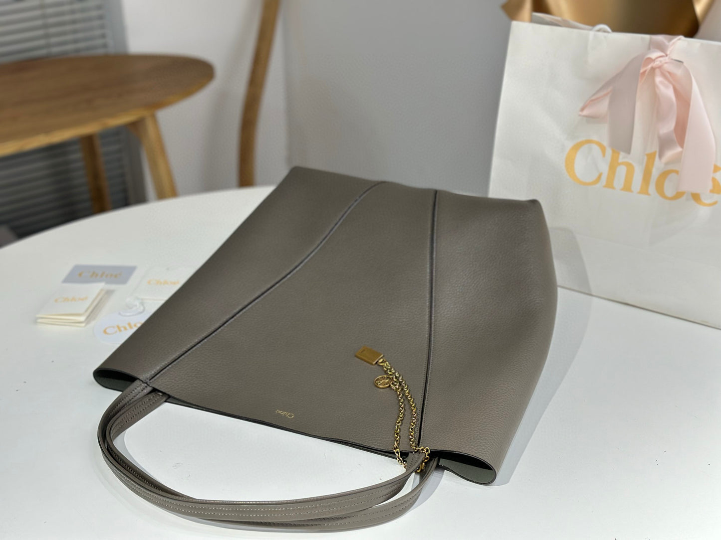 Chloe Spin Tote Bag
