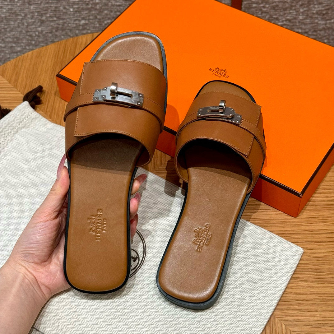 Hermes Slippers