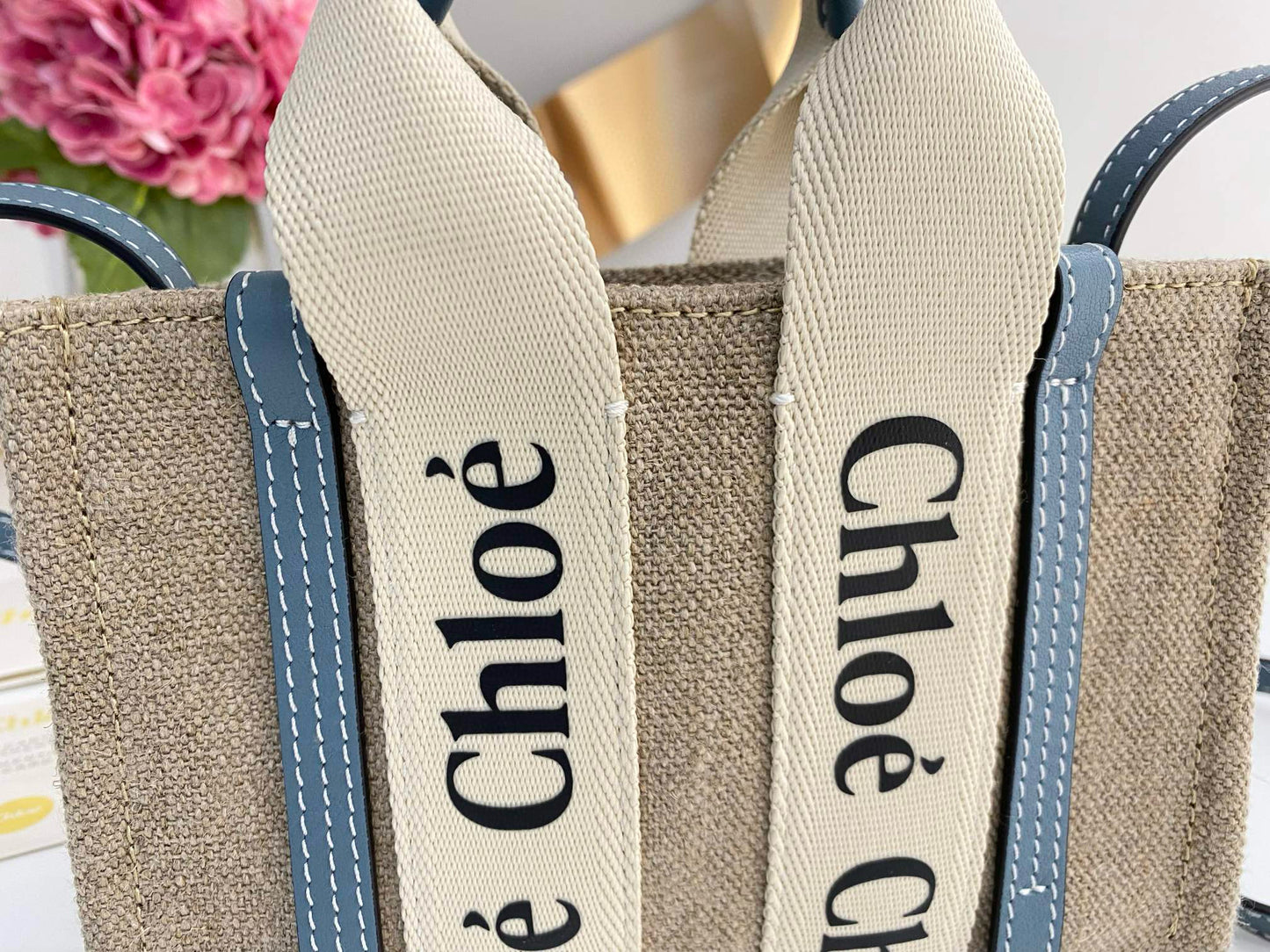 Chloe Woody Tote Bag
