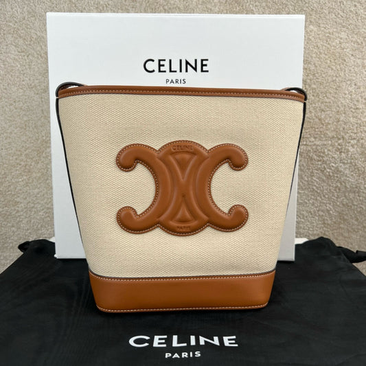 Celine Triomphe Bucket