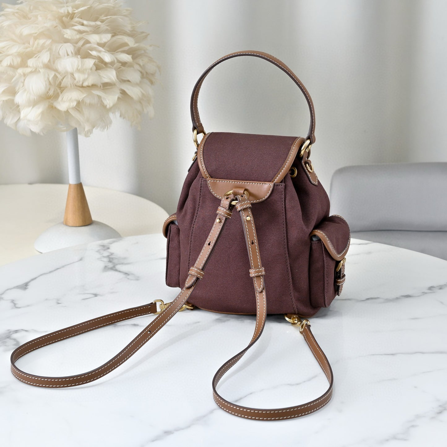 Miu Miu Backpack 22x18x11.5cm