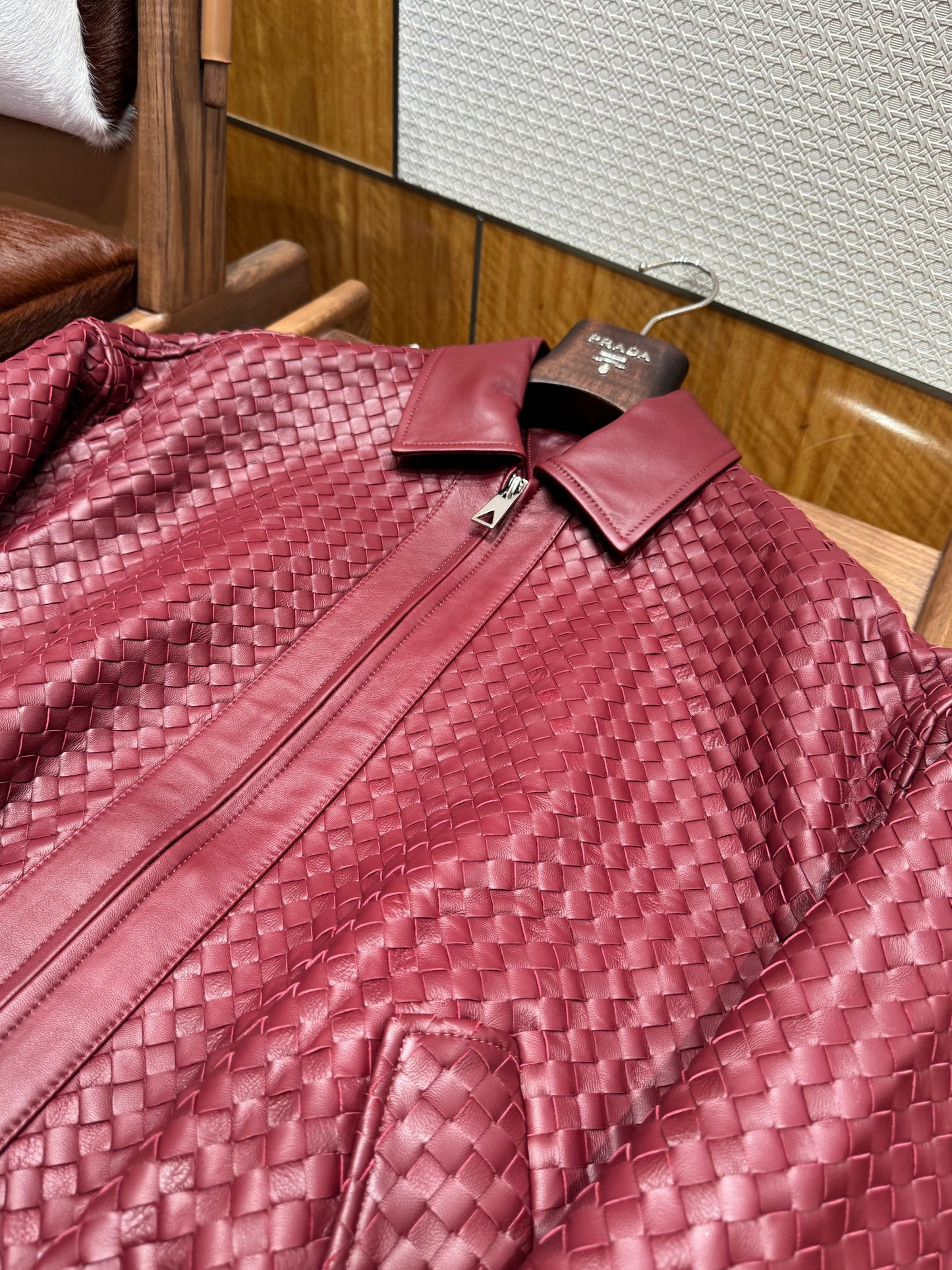 Bottega Veneta Leather Jacket
