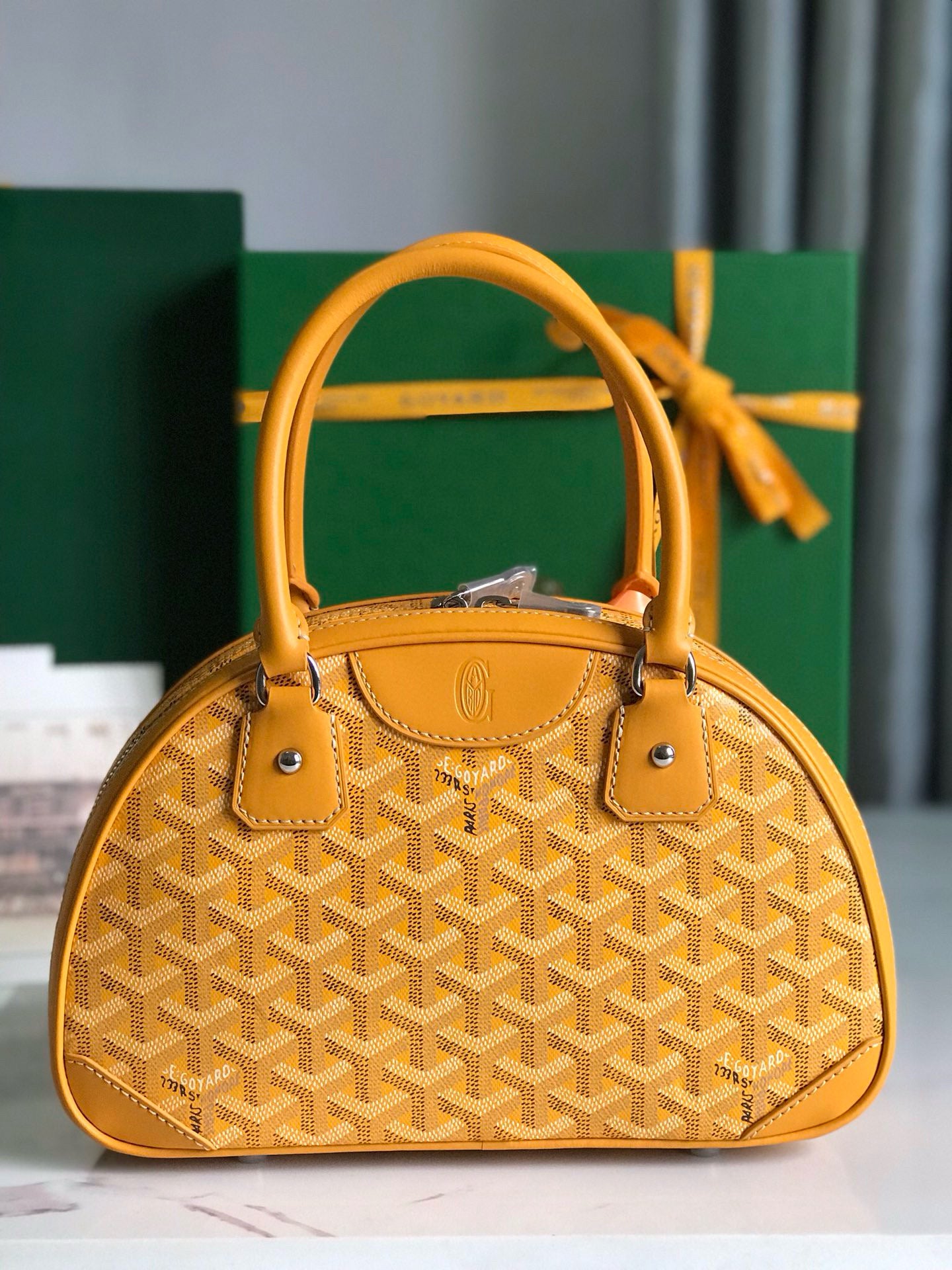 GOYARD BOWLING BAG 26*17*8