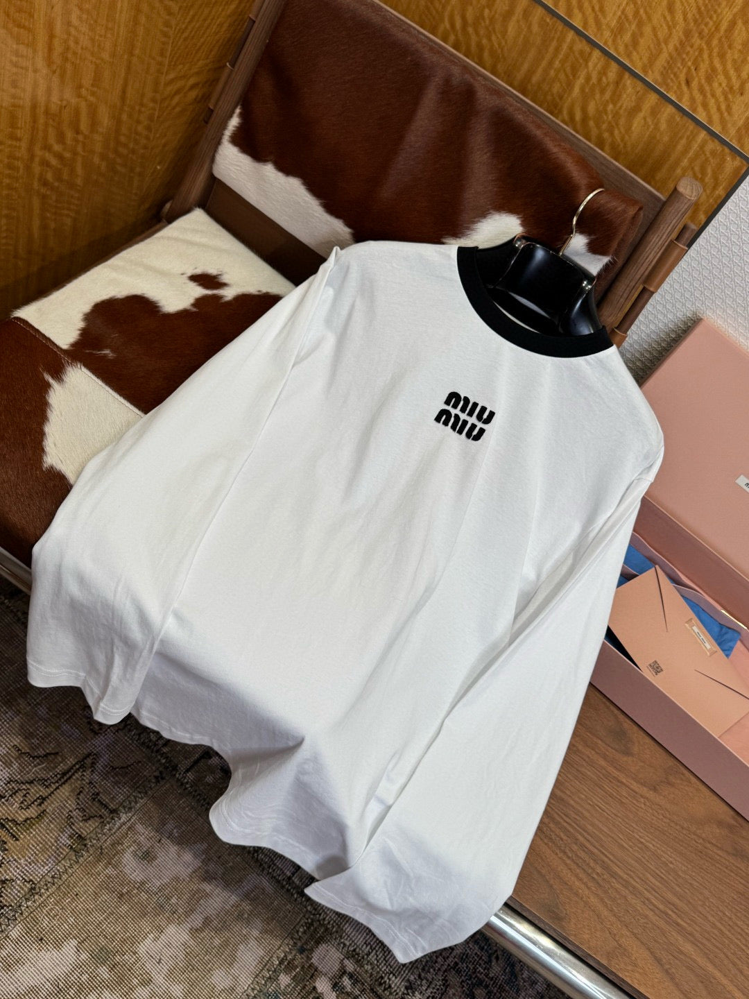 Miu Miu Long Sleeve T-shirt