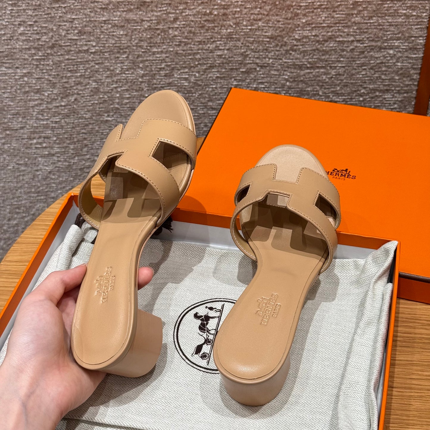 Hermes Heels Sandals