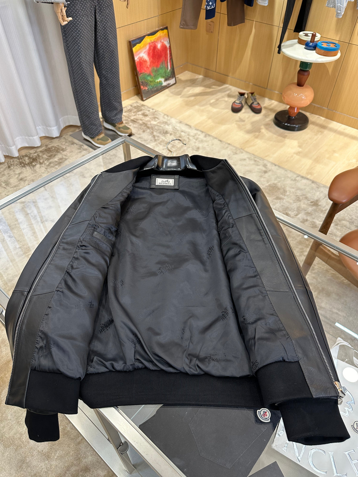 Hermes Leather Jacket