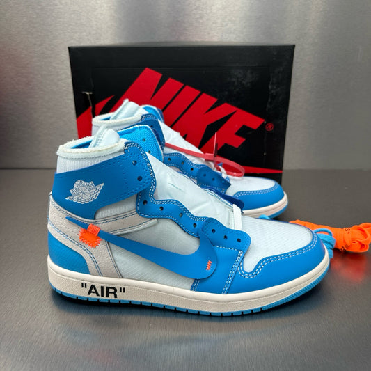 Off-White X AJ 1 Retro High OG 'UNC'