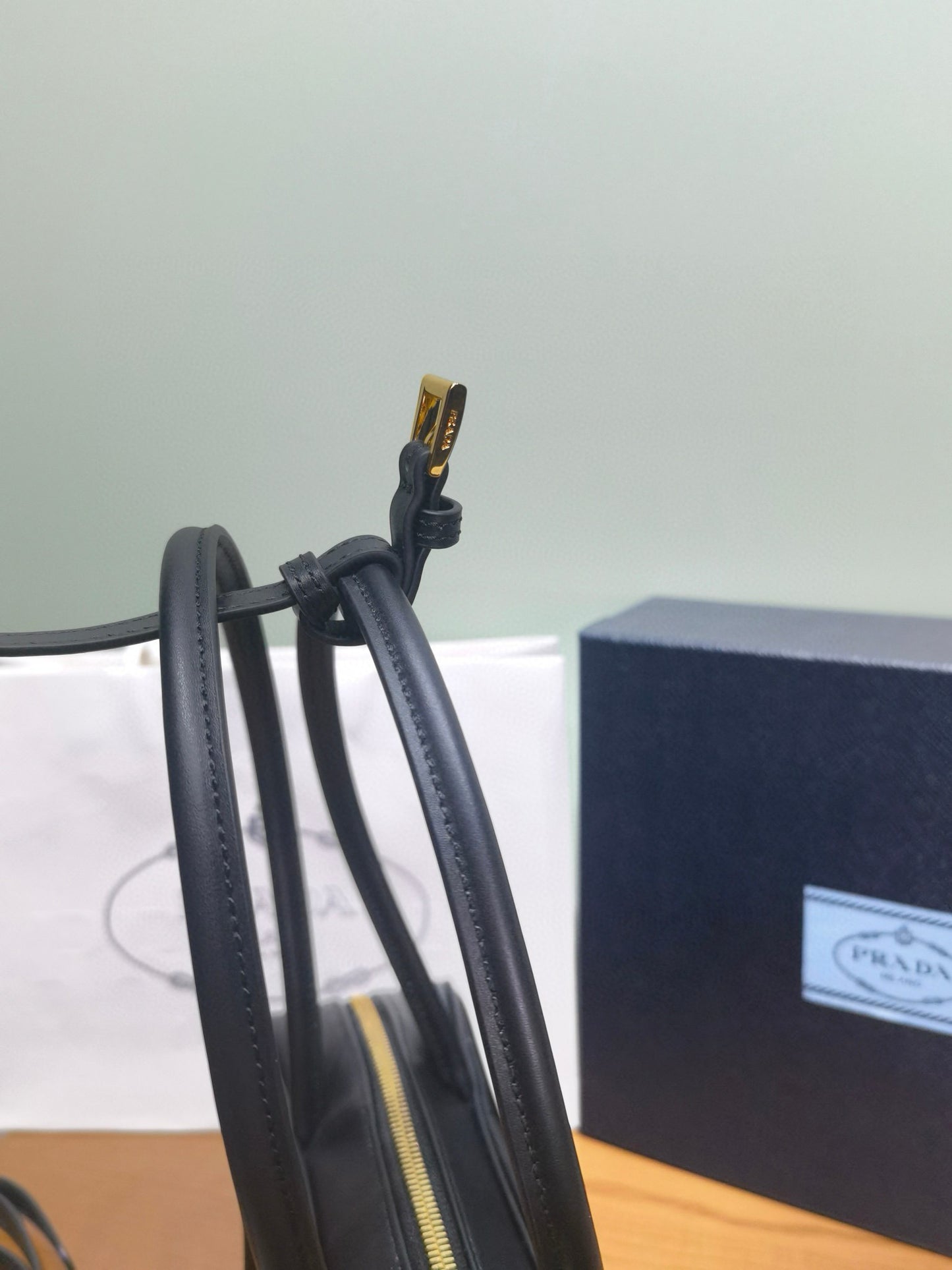 Prada Lock Handle Bag