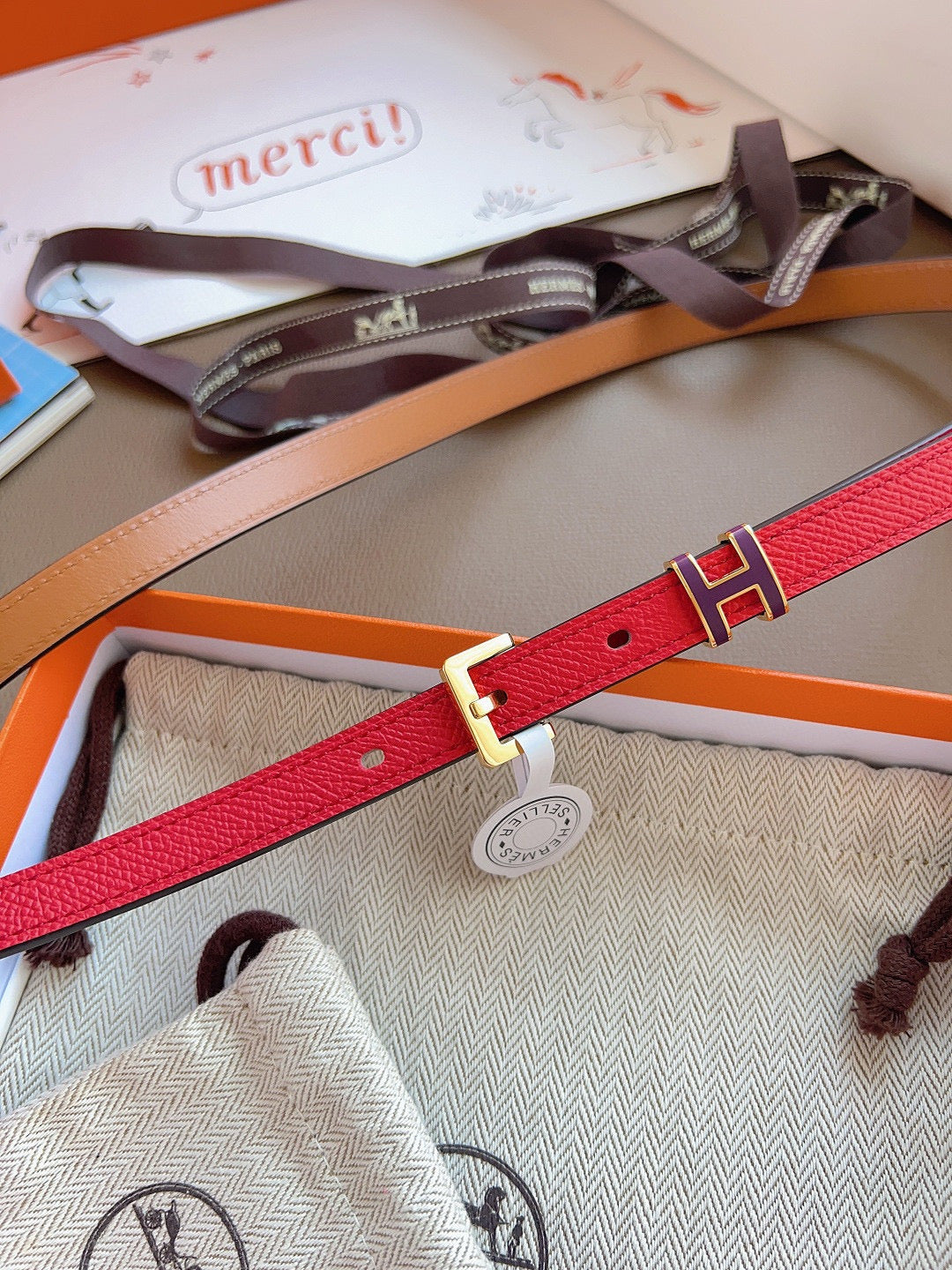 Hermes Belt