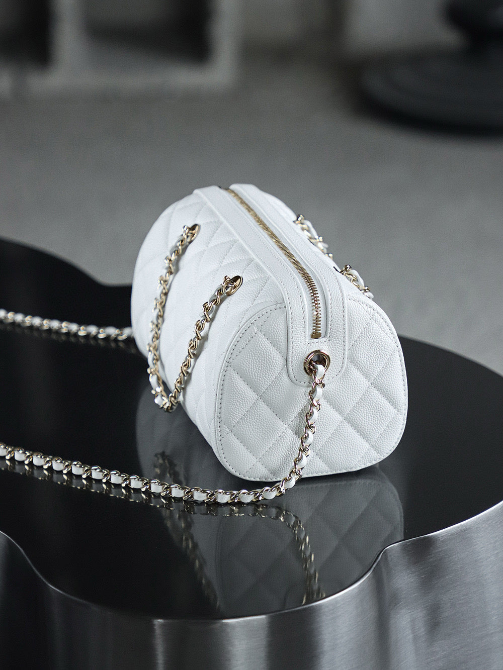 Chanel 25P Mini Bowling Bag