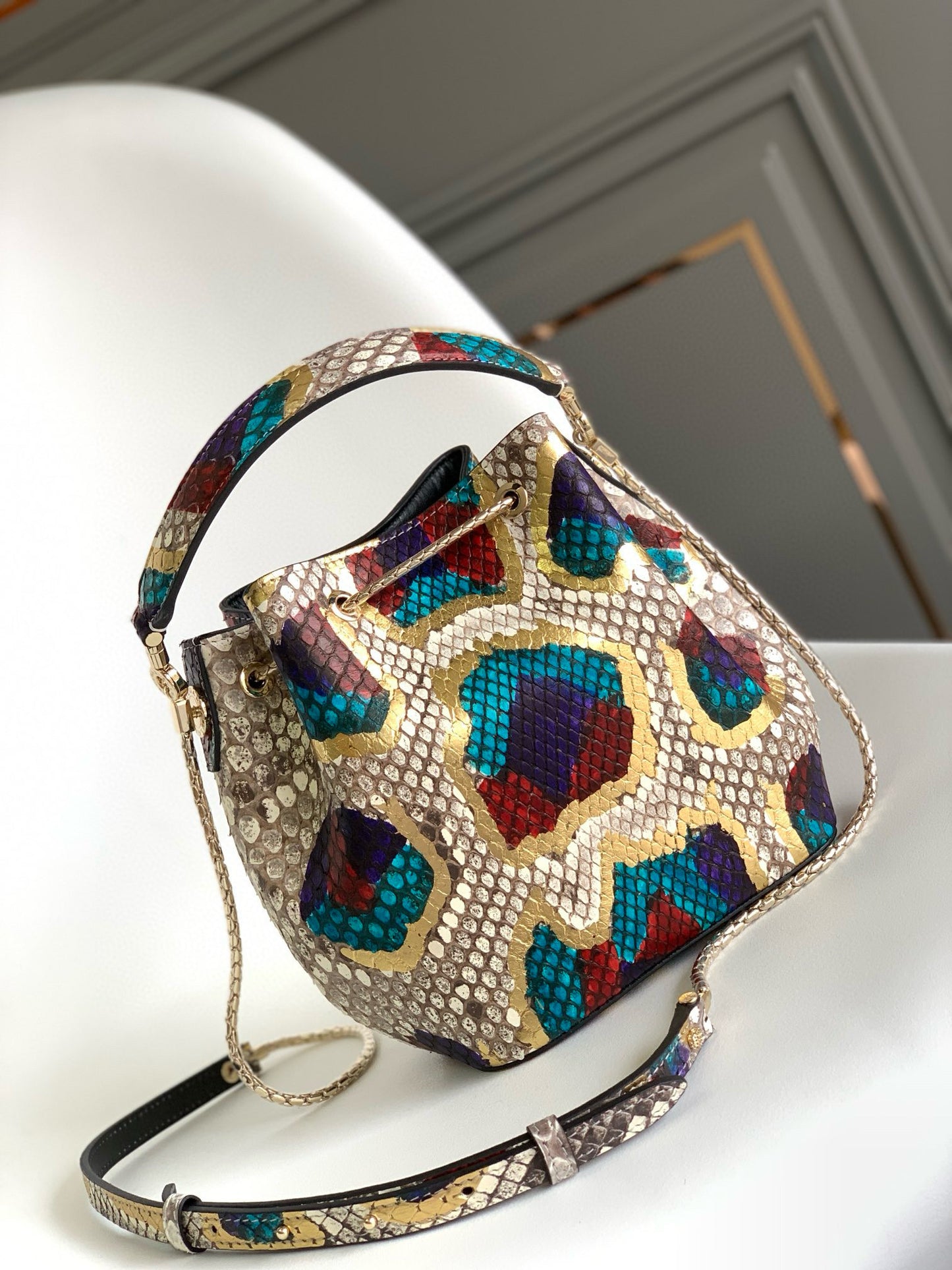 Bvlgari Serpenti Forever Bucket Bag