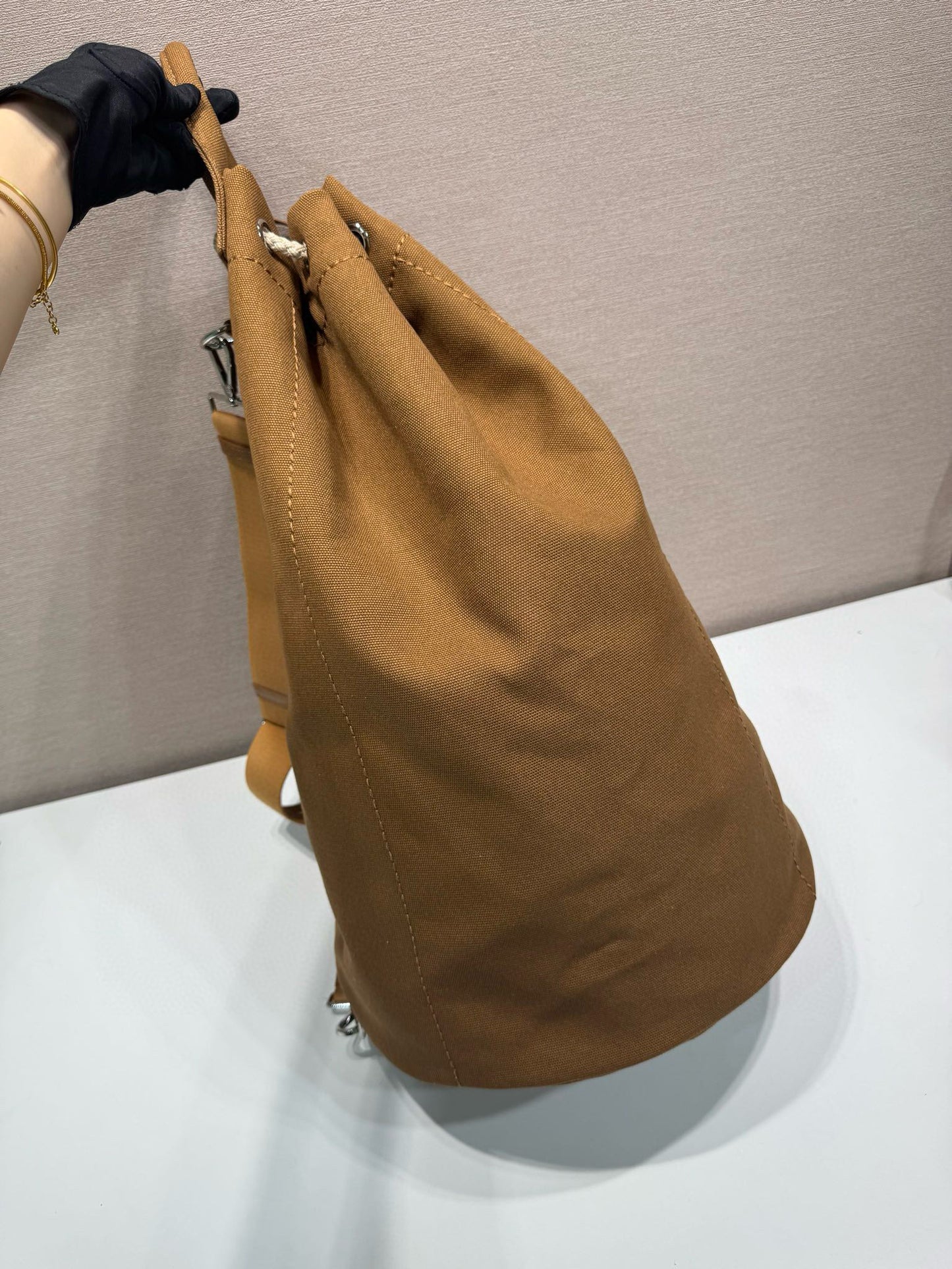 Prada Drawstring Travel Bag