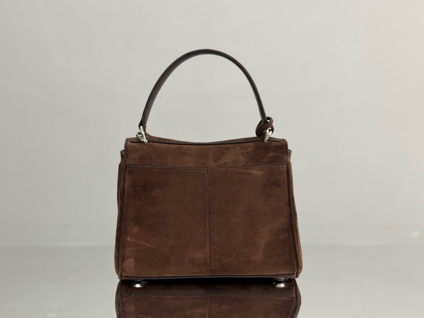 BLCG Rodeo Medium Suede Handbag 22x10x8cm