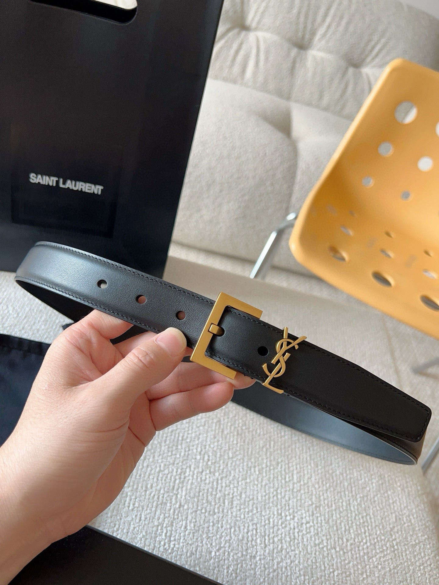Saint Laurent Belt