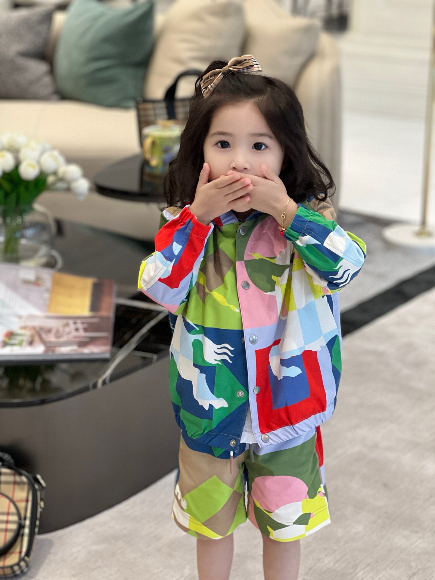 Fendi Jacket/Short Pant Set