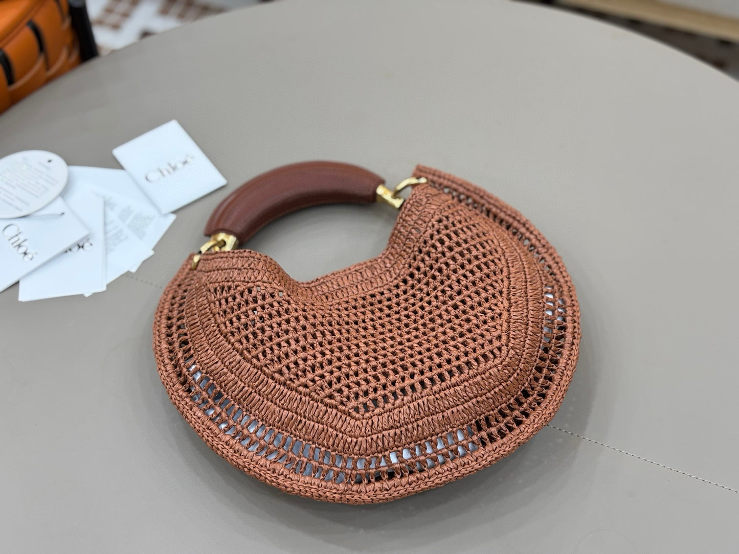 Chloe Summer Banana Hobo Bag