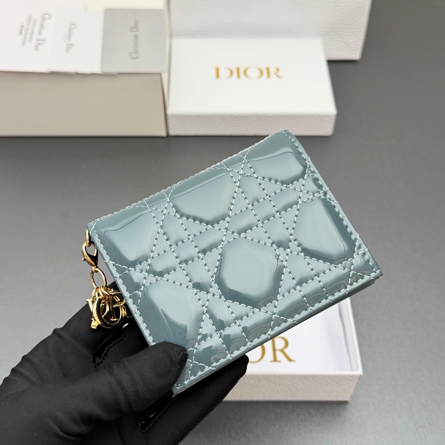 Dior Lady Gardenia Wallet
