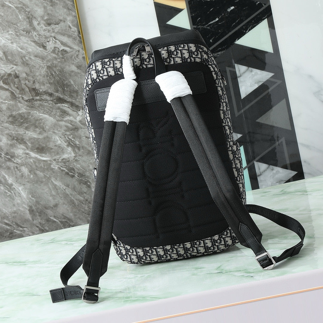 Dior Oblique Rider Soft Zipped Backpack