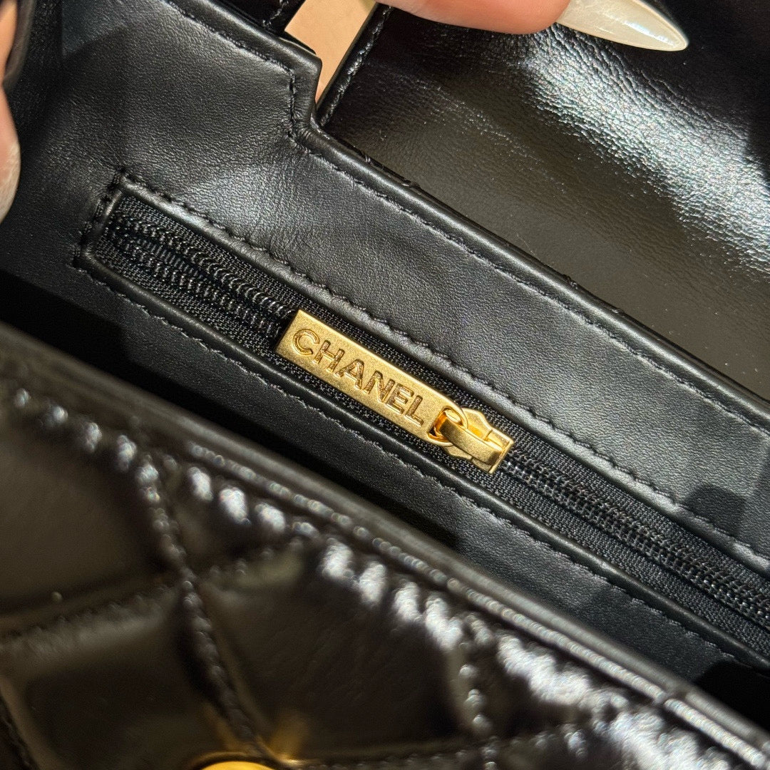 Chanel 23K Kelly Mini (13x19x7cm)