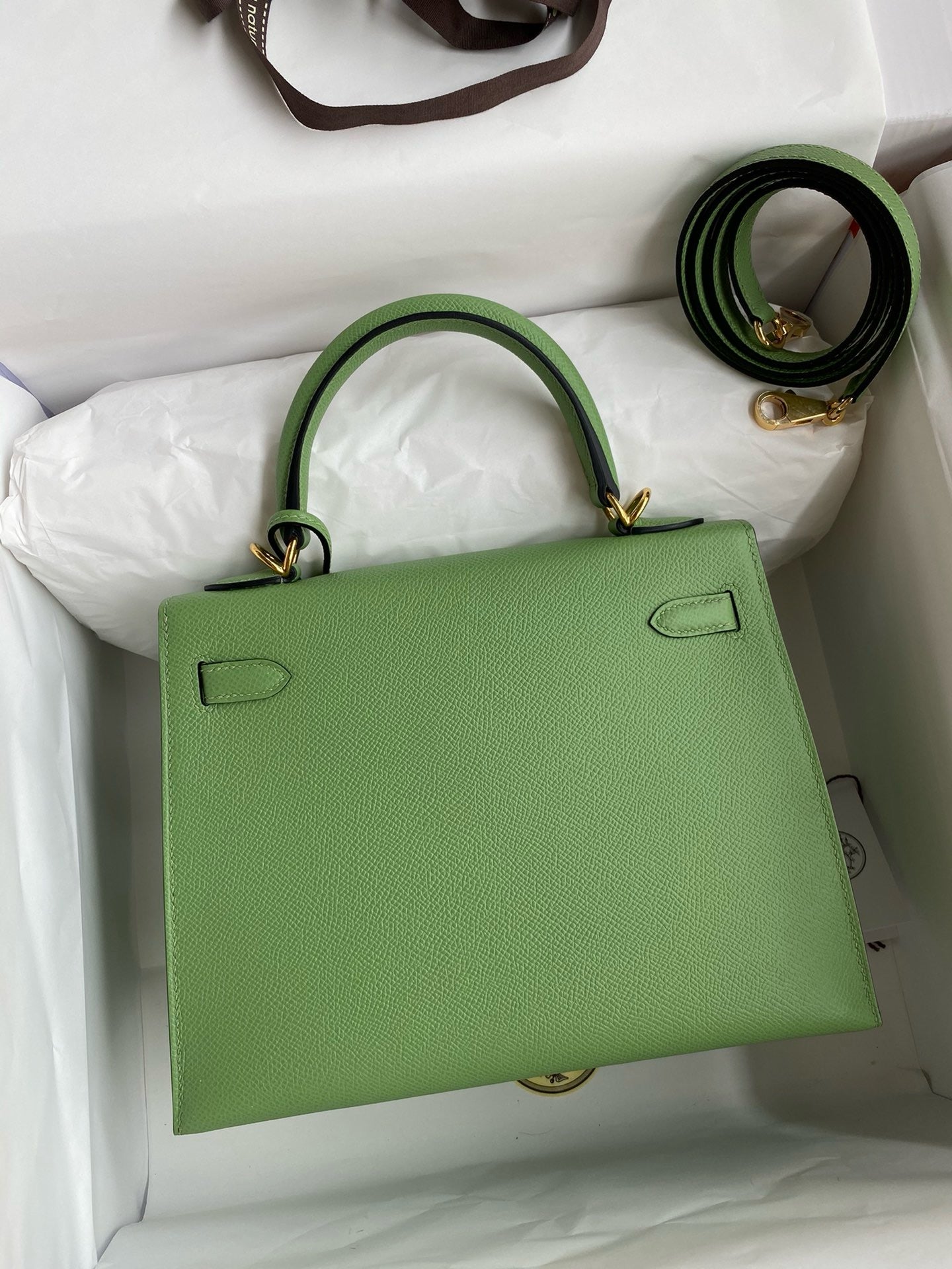 Hermes Kelly, 25cm, 3I, Epsom