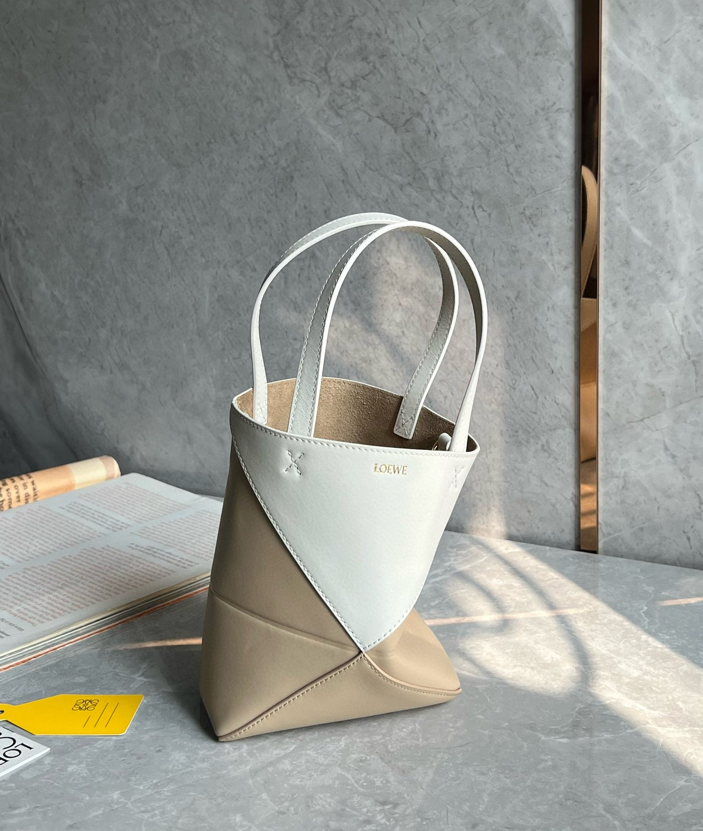 Loewe Puzzle Fold Tote Bag(20x16x9.5cm)