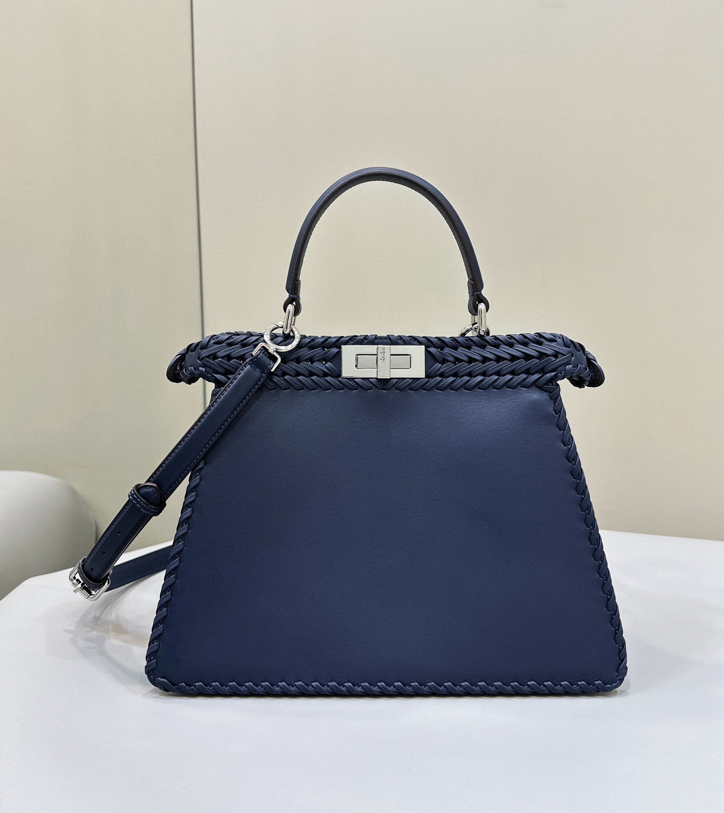Fendi Vitello King Petite Peekaboo Bag
