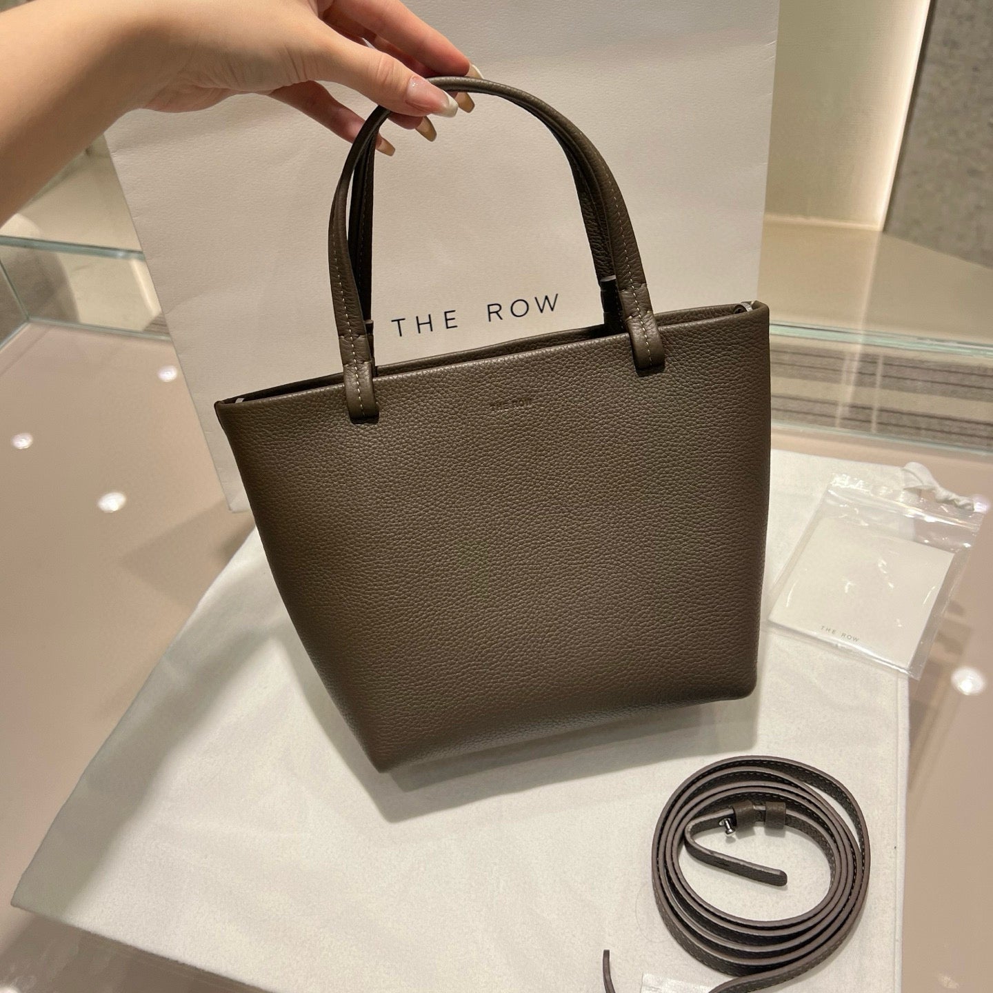 The Row Small Park Tote Handbag