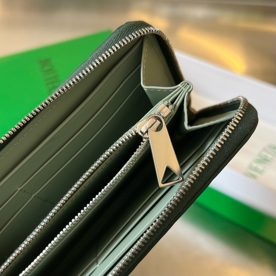 Bottega Veneta Long Zipped Wallet