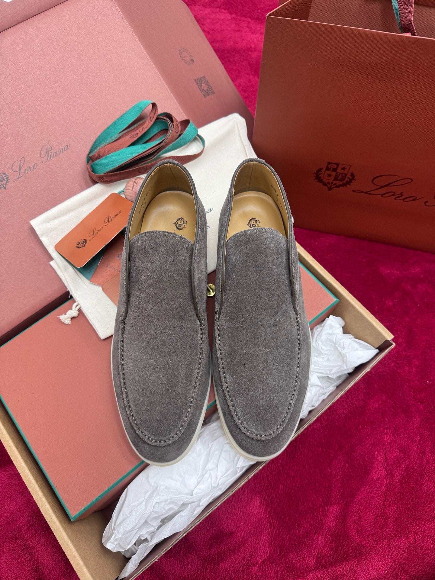 Loro Piana Open Walk Loafers