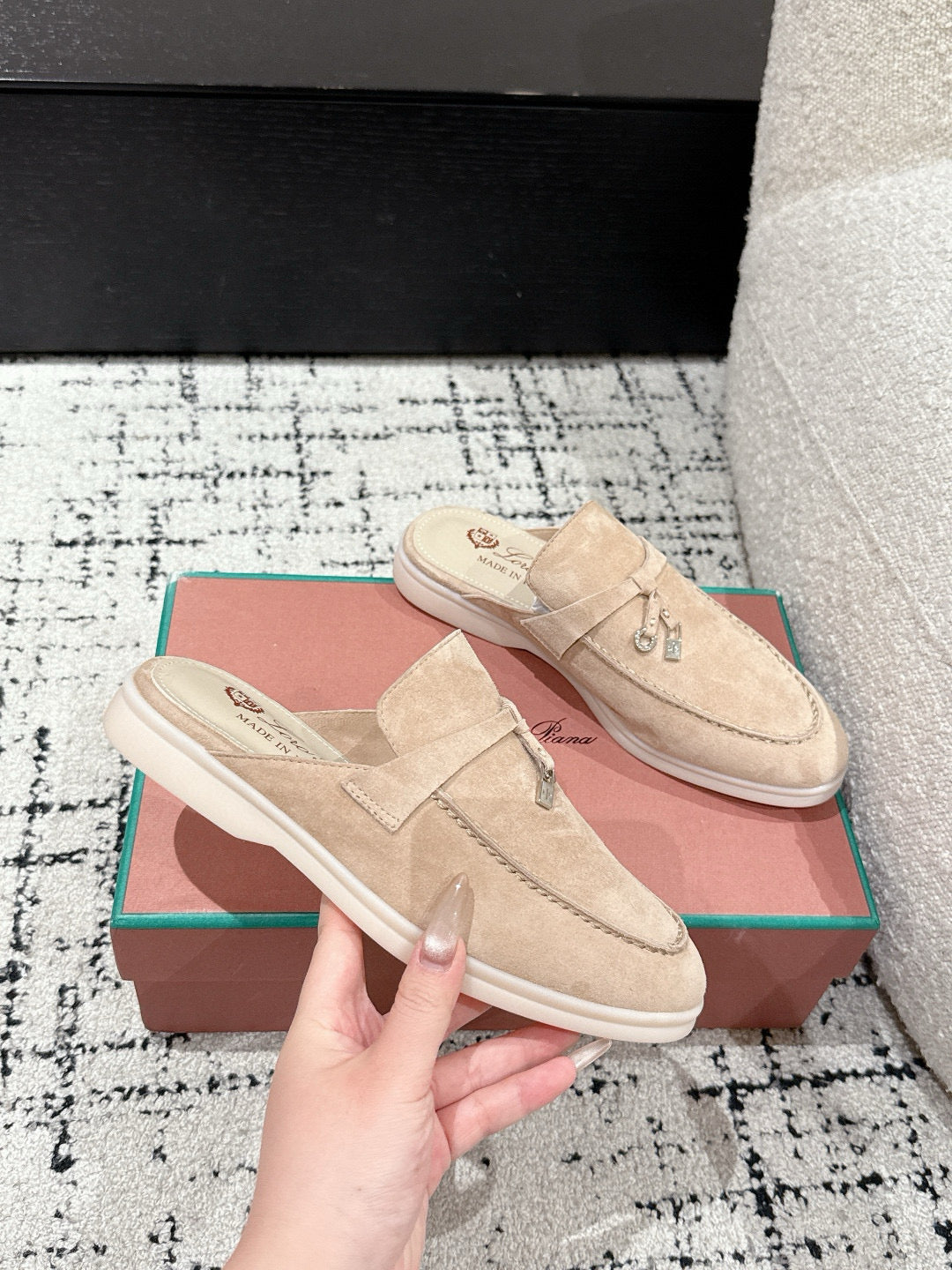 Loro Piana Sabot Loafers