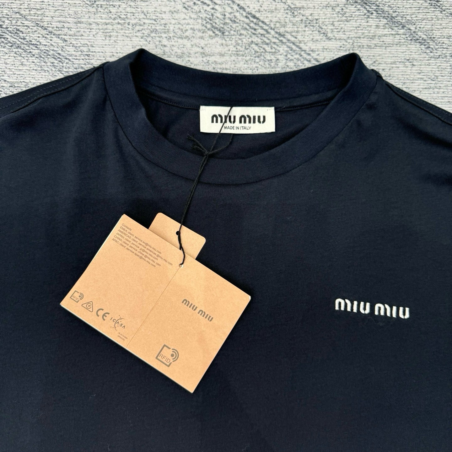 Miu Miu Long Sleeve T-shirt