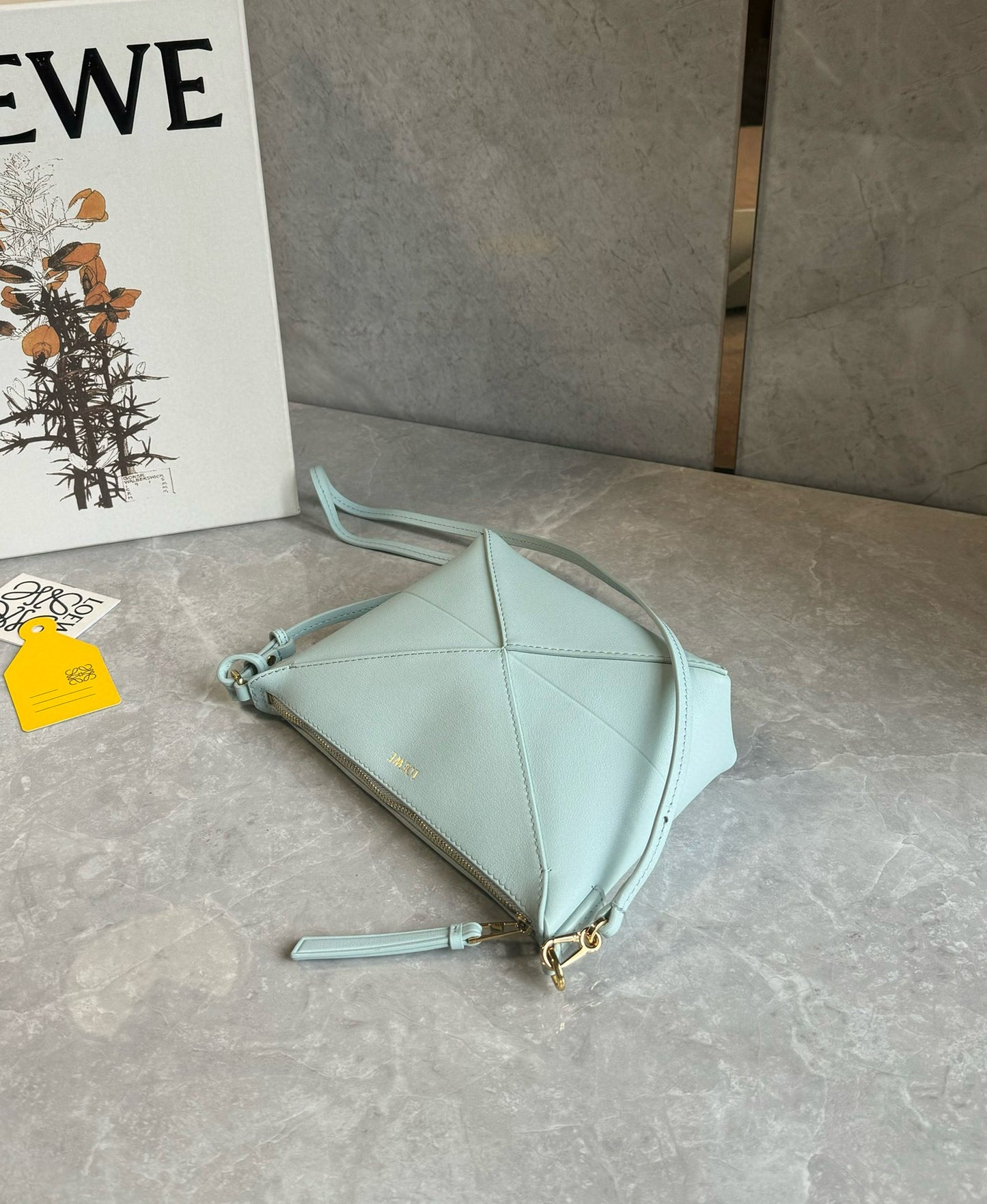 Loewe Puzzle Fold Pouch Mahjong Bag(23x6.5x15.5cm)