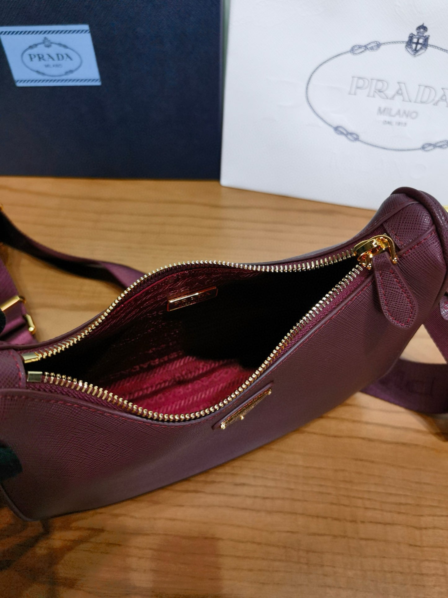 Prada 3 in 1 Cross Body Bag
