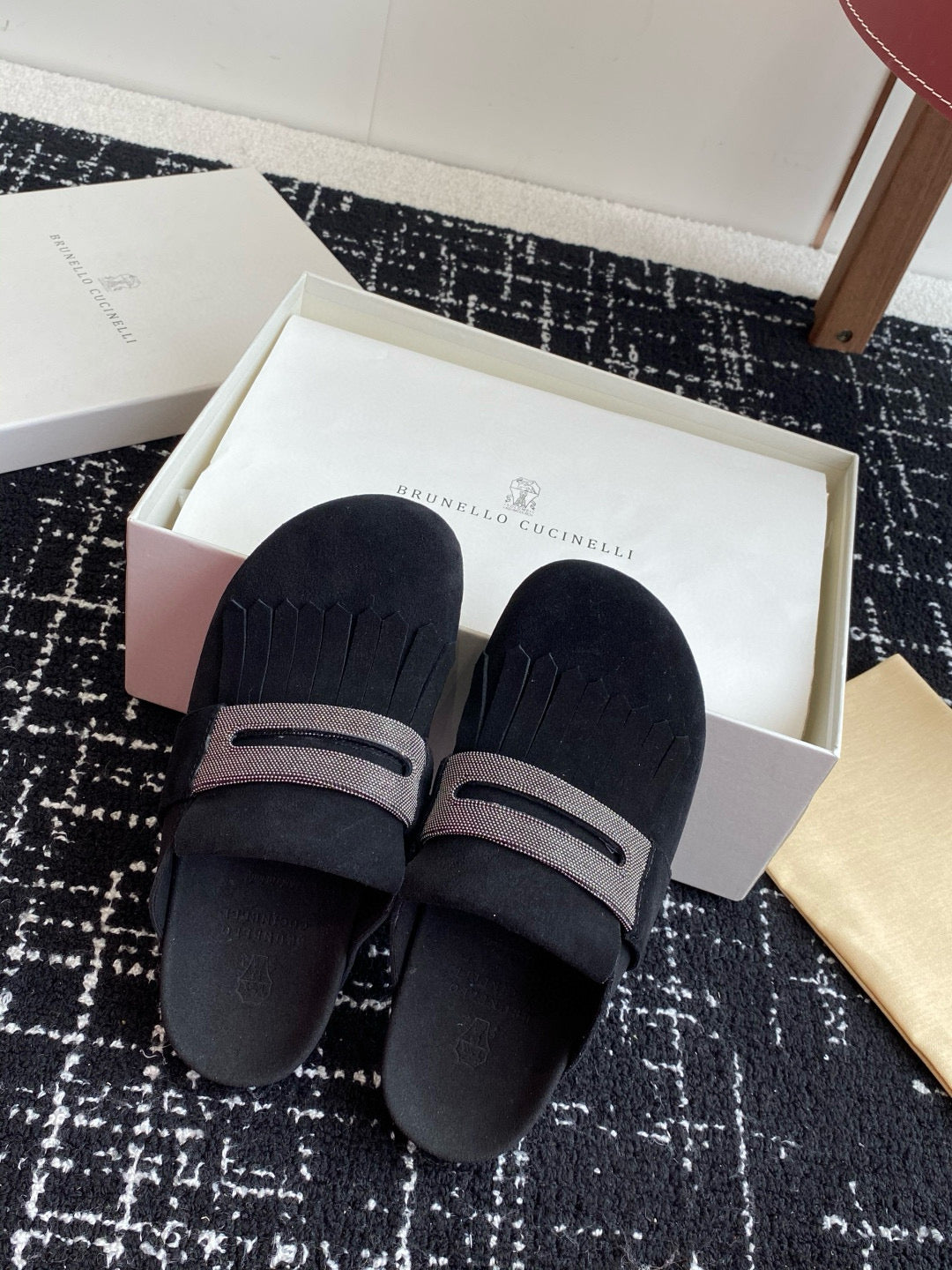 Brunello Cucinelli Sabot Loafers