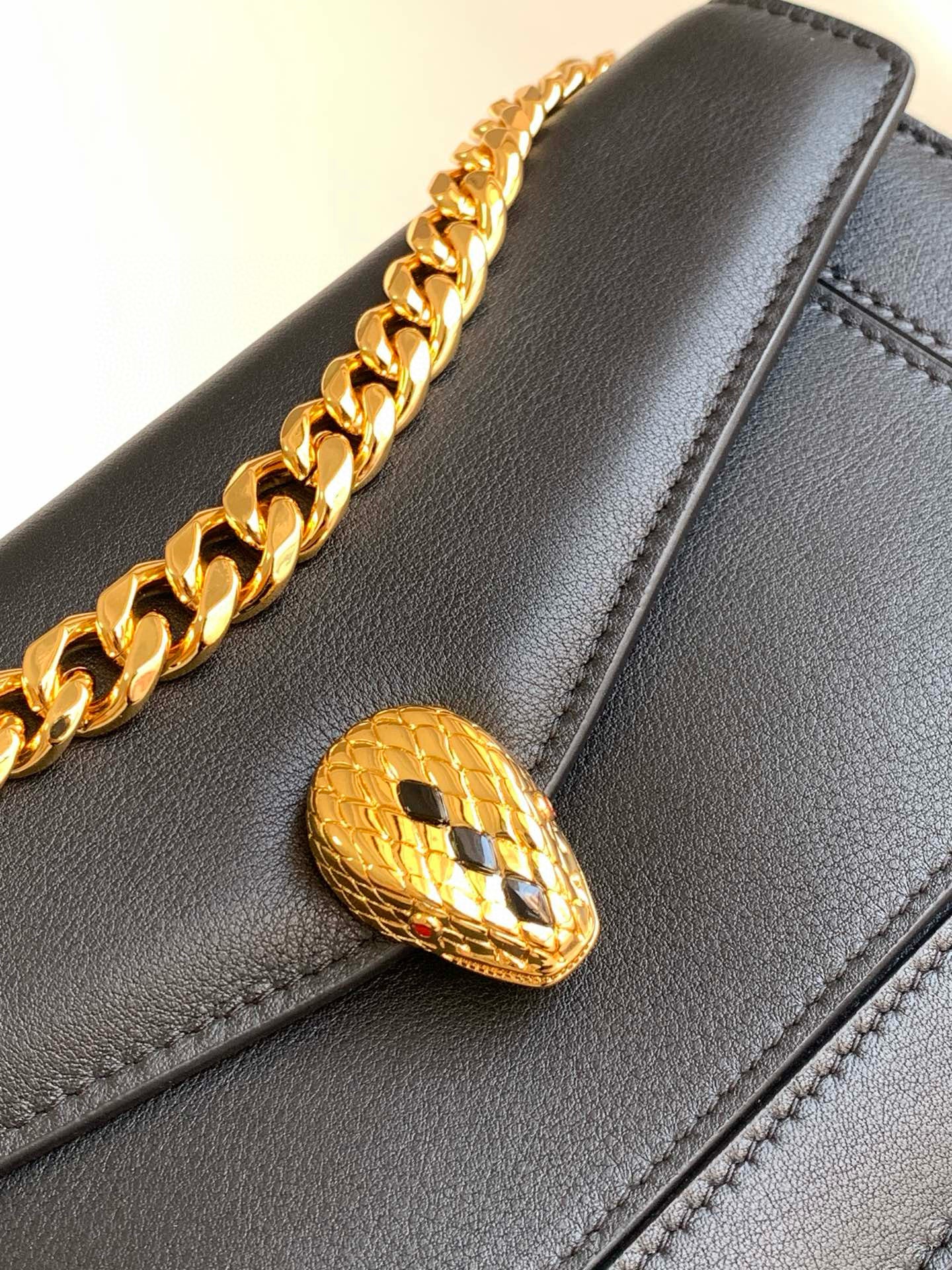 Bvlgari Serpenti East-West Maxi Chain Bag