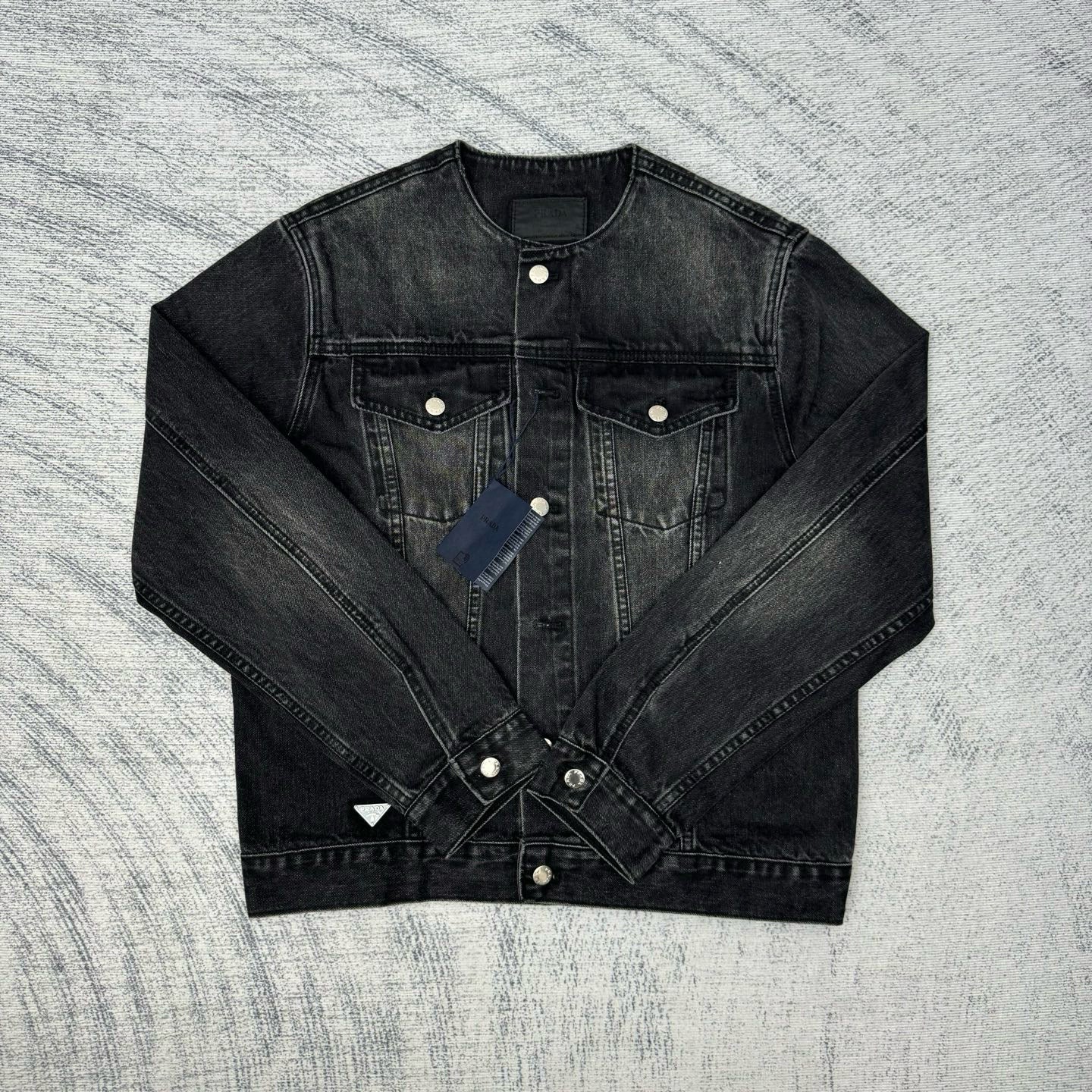 Prada Denim Blouson Jacket