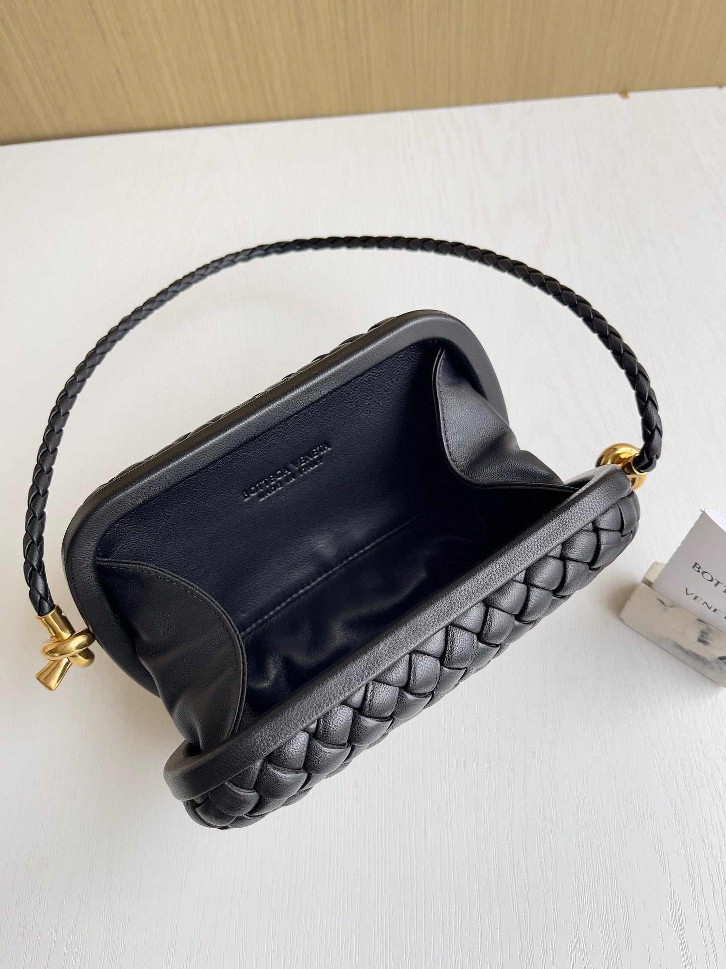 BV Knot Foulard Intrecciato Shoulder Bag
